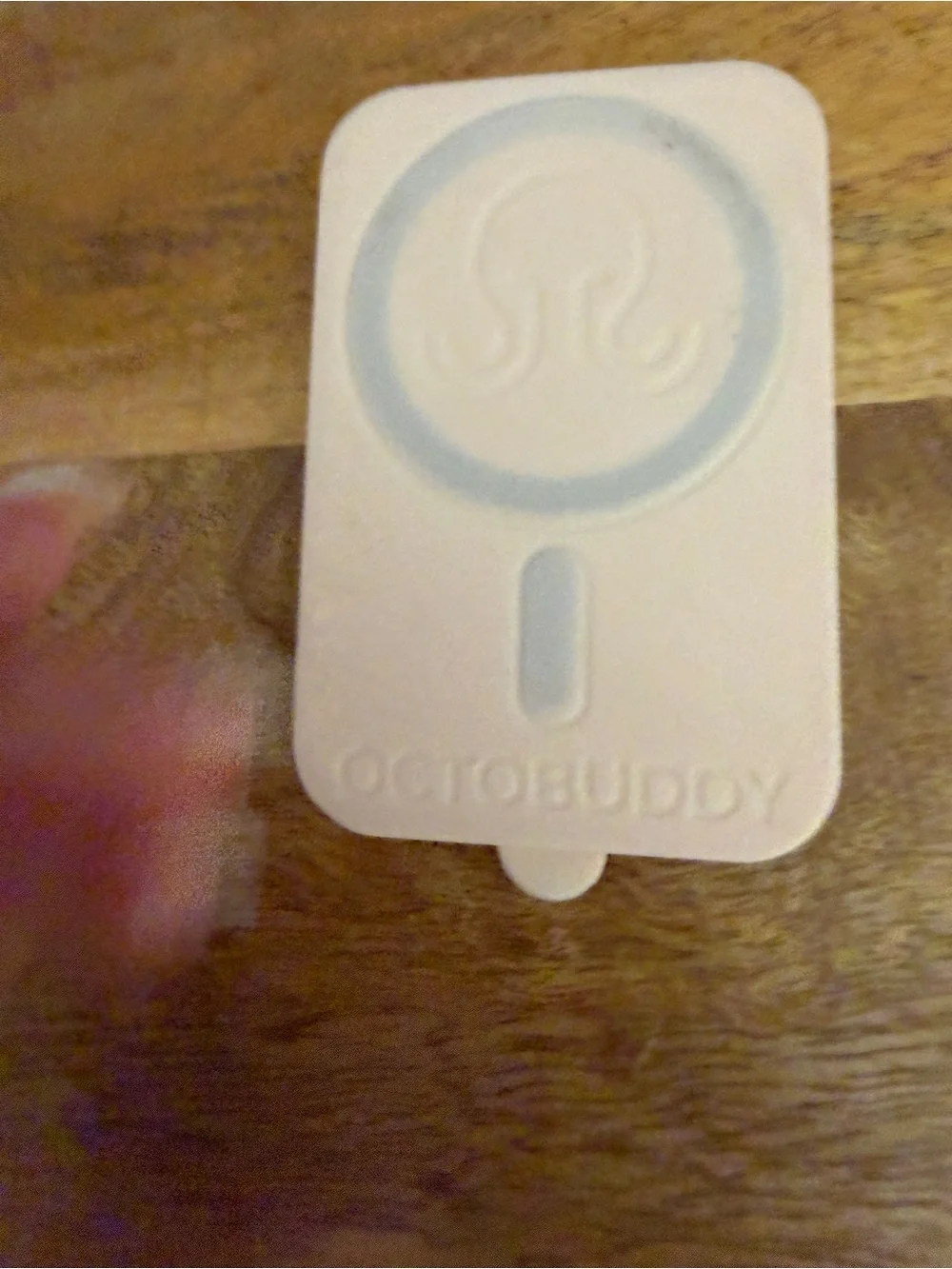 Octobuddy iPhone magnetic backing - Pale Pink Silicone suction cups